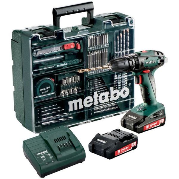 Slagboremaskine Metabo SB 18 Set med batteri og oplader 