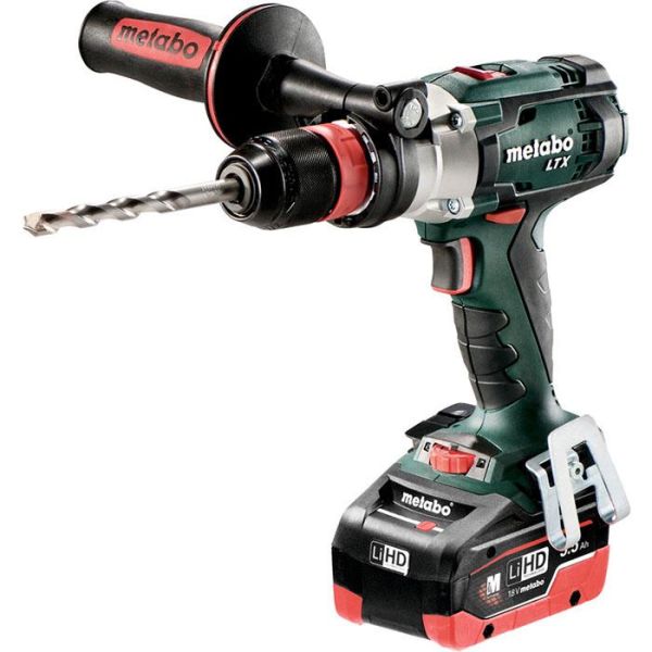 Slagbormaskin Metabo SB 18 LTX Quick med 5,5Ah-batterier og lader 