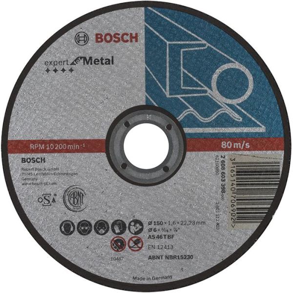 Kappeskive Bosch Expert for Metal 150x22,23mm 