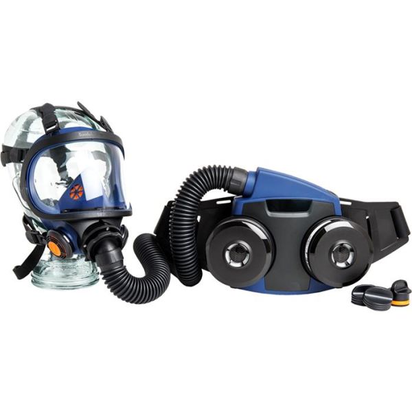 Ventilatorpakke Sundström SR 700 + SR 200 med ventilator og fuld ansigtsmaske og tilbehør 