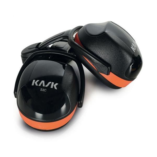 Hörselskydd KASK SC3 orange, hög dämpning 