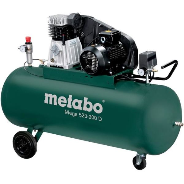 Kompressor Metabo Mega 520-200 D 200 liter 