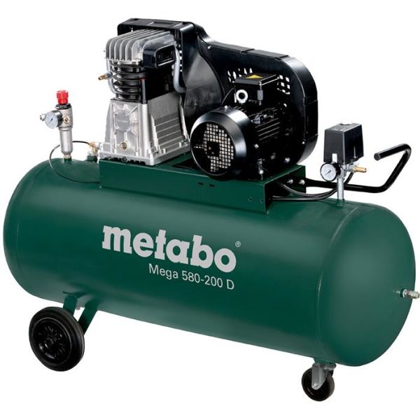 Kompressori Metabo Mega 580-200 D 200 litraa 