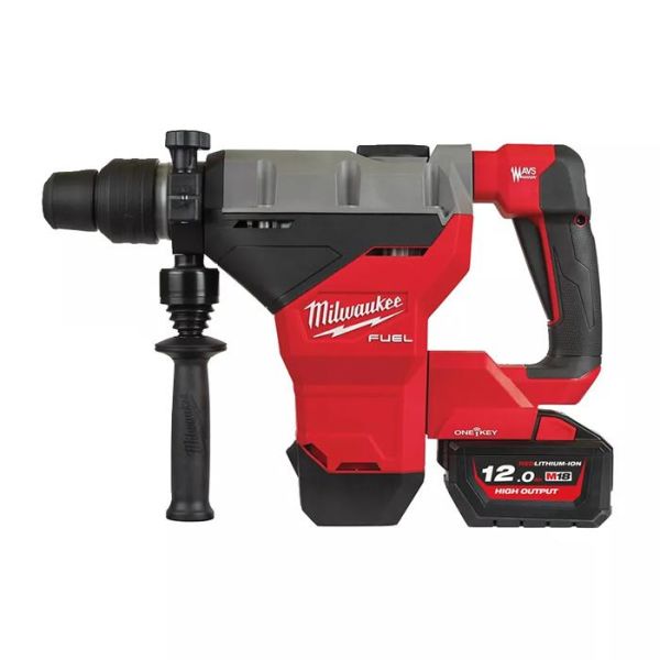 Slagboremaskine Milwaukee M18 FHM-121C med batteri og oplader 