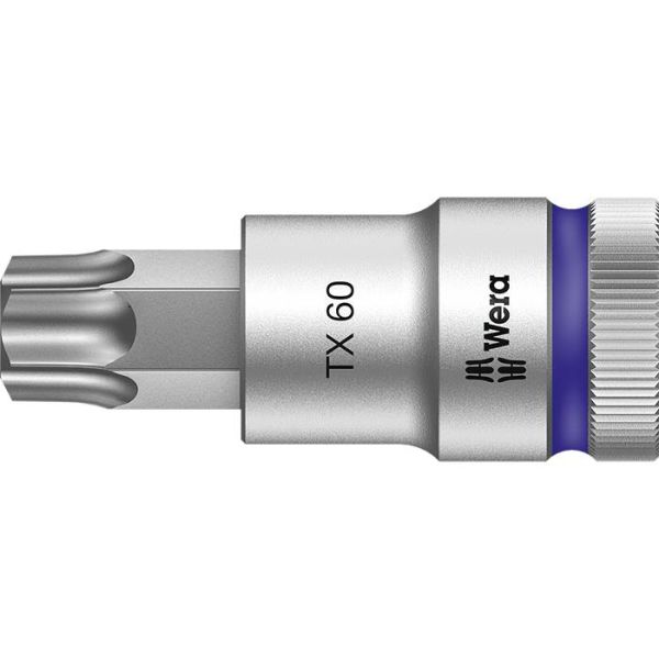 Torx-hylsy Wera 8767 C HF 1/2" TX 60, 60 mm pitkä