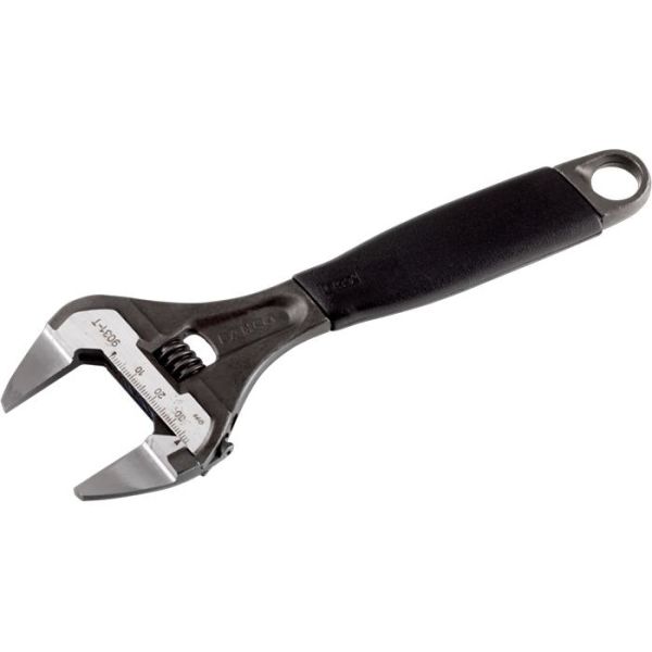 Skiftenøgle Bahco 9031-T Sort oxideret, ekstra stor grebsbredde 218 mm