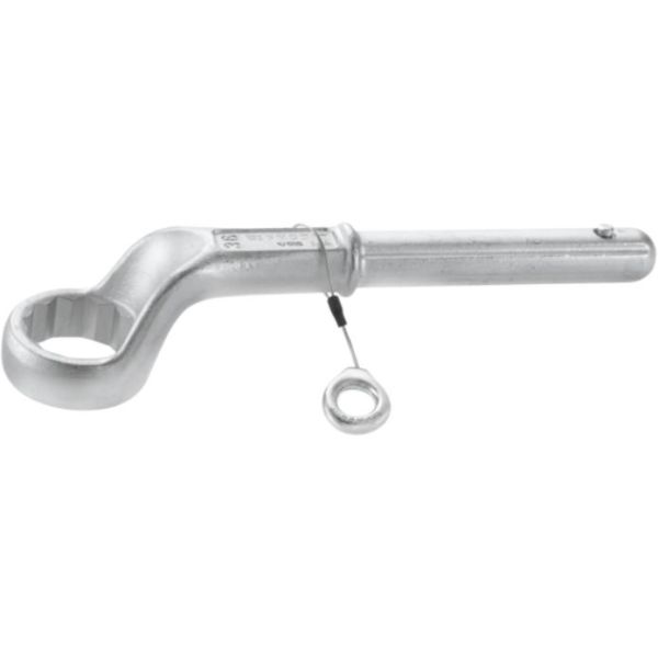 Ringnøgle Facom 54A.24SLS bøjet for stærk tilspænding 24 mm