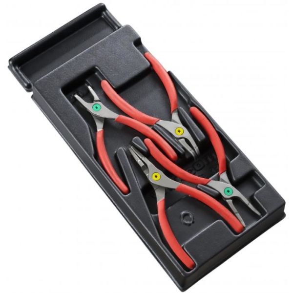 Lukkorengaspihtisarja Facom MOD.PC  4 x lukkorengaspihdit, 18–60 mm