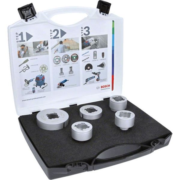 Diamantboresæt Bosch Best for Ceramic Dry Speed med X-LOCK, 5 dele 