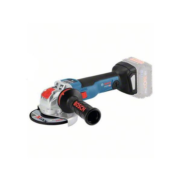 Vinkelsliber Bosch GWX 18V-10 SC Ø125 mm, uden batteri og oplader 