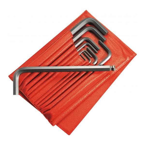 Kuusiokoloavainsarja Facom 83SH.JL12 pitkä pallopäinen 1,5 mm-12 mm, 12 kpl
