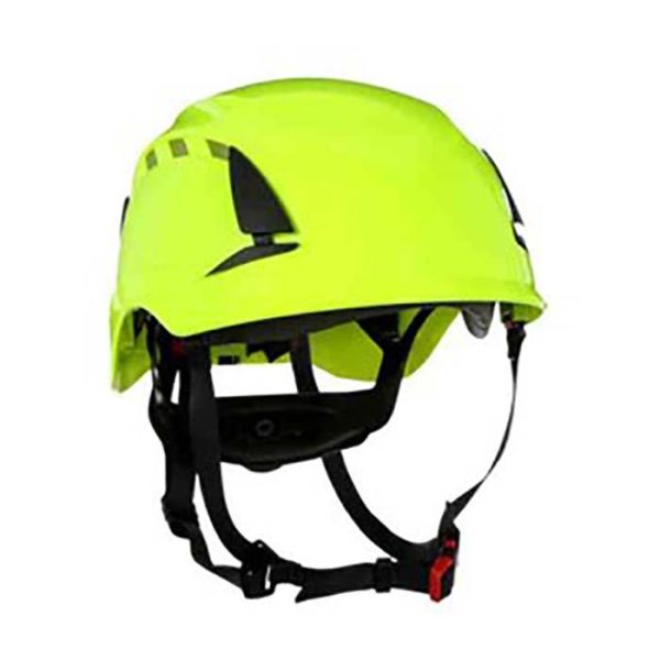 Sikkerhedshjelm 3M SecureFit X5014VE dobbelt godkendelse, ventileret, 1000V Hi-viz