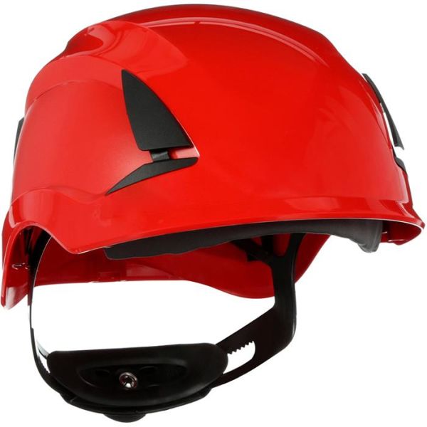 Sikkerhedshjelm 3M SecureFit X5505NVE uventileret, 1000V Rød