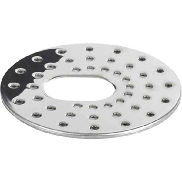 Rist Gelia 3003036182 til klinkerramme, rustfri, 163 mm Med udsparinger