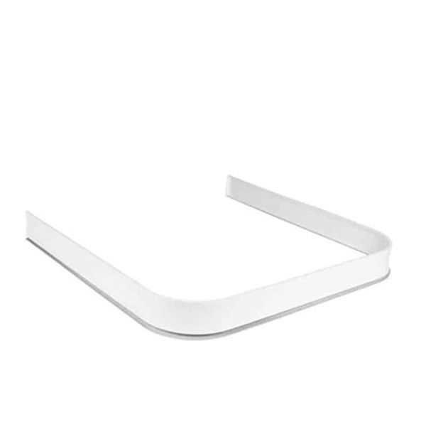 Gulvskinne Leijma 8107 U-form, 92x92x92 cm, hvid 