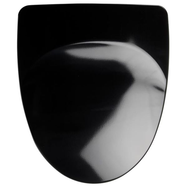WC-istuinkansi Gelia 3013120601 soft close, Ifö Sign Musta