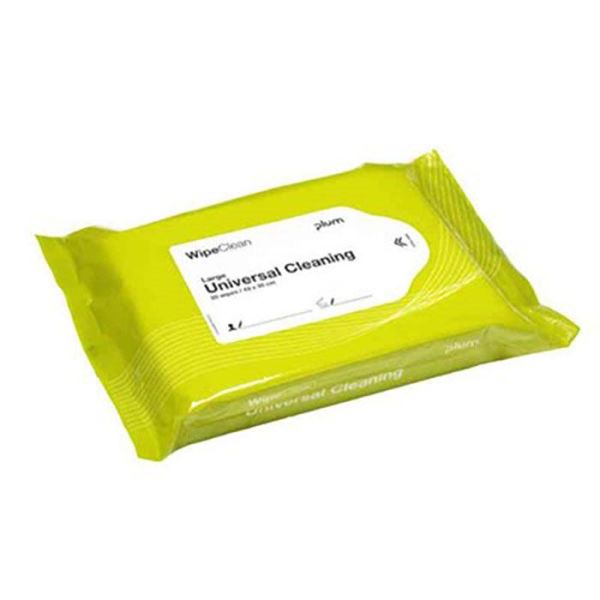Engangsserviet Plum WipeClean Universal Cleaning 20x30 cm, 25 stk 