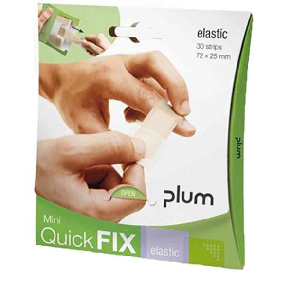 Plåsterdispenser Plum QuickFix Mini liten, inkl. 30 plåster 