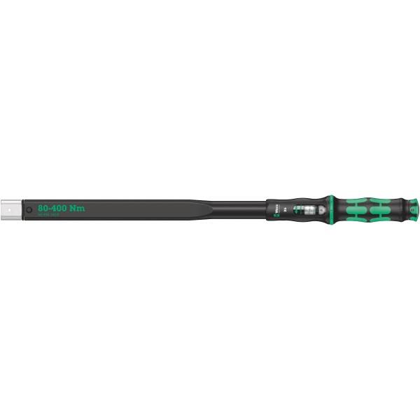 Momentnøgle Wera Click-Torque X 6 til inputværktøjer, 80-400 Nm 