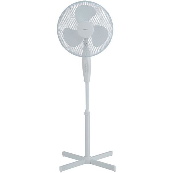 Ventilator Gelia 4000007781 hvid, på teleskopisk stativ 