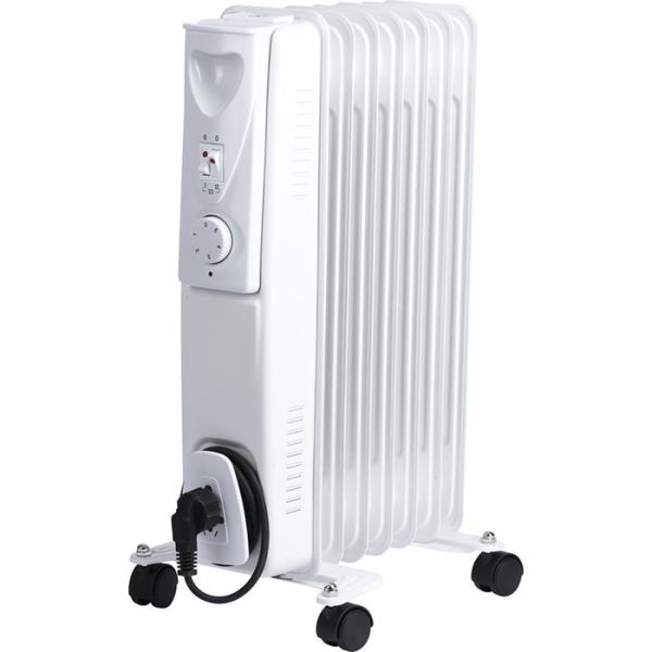 Varmelegeme Gelia 4000715001 oliefyldt, 1500 W 