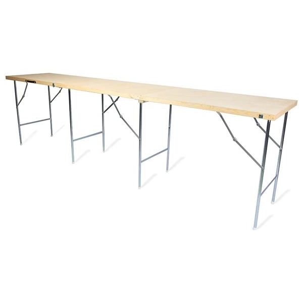 Tapettipöytä Laggo 360 3-osainen, 60 x 297 cm Korkeus: 85 cm