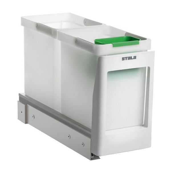 Sorteringssystem ved kilden Stala EkoLine EKO2-1 495 x 320 x 195 mm 