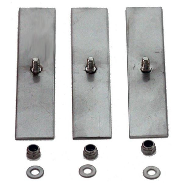 Monteringsbakke Design4Bath TBD-0110 til bruseprofiler, 3-pak 