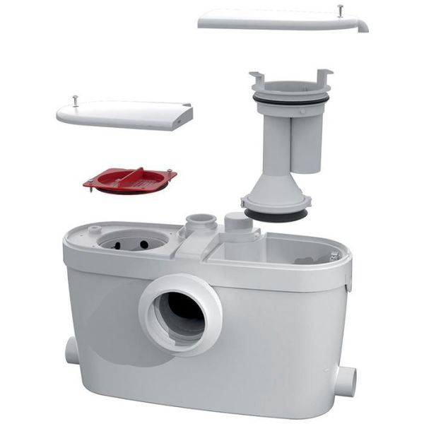 Kvernpumpe Saniflo SaniAccess 3 for WC, vaskeservant, dusj og bidé 