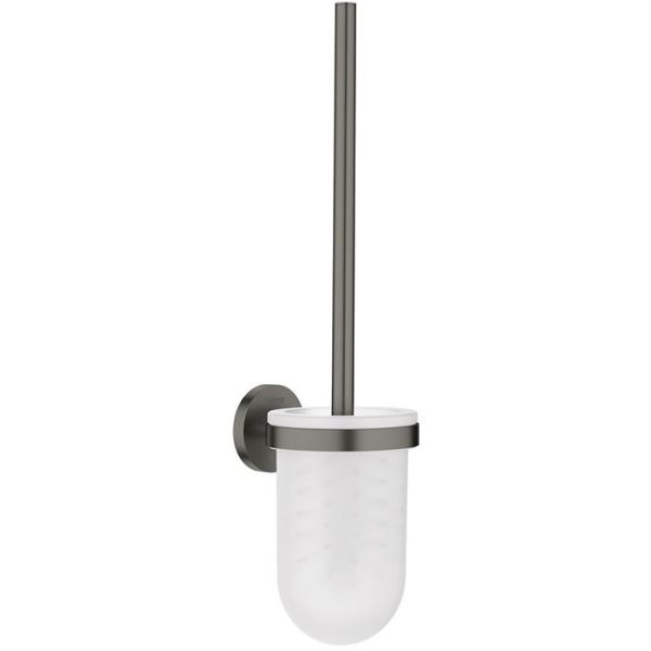 Toalettbørste Grohe Essentials med holder Børstet Hard Graphite