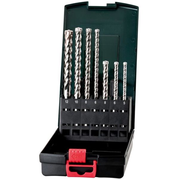 Spiralborsæt Metabo 626245000 SDS-plus P4P, 7 stk 