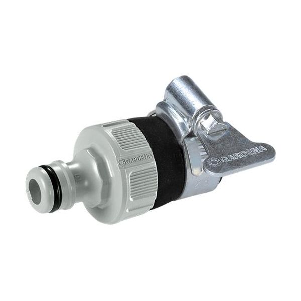 Spændkontakt Gardena 2907 til haner uden gevind 15–20 mm