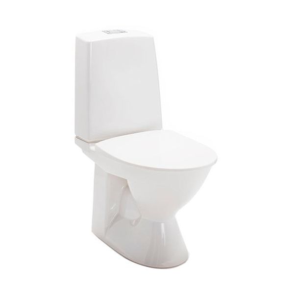 Toalettstol IDO Glow Rimfree 3636001201 med hårdsits soft-close 