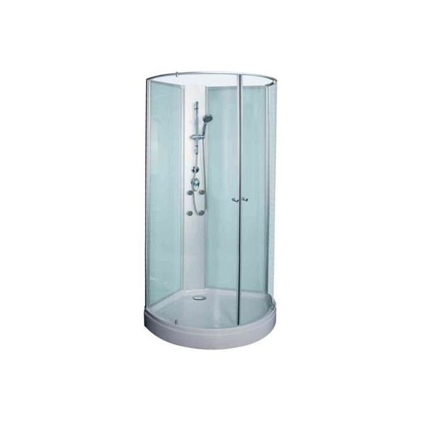 Brusekabine Arrow 6301 900 x 900 mm, klart glas 