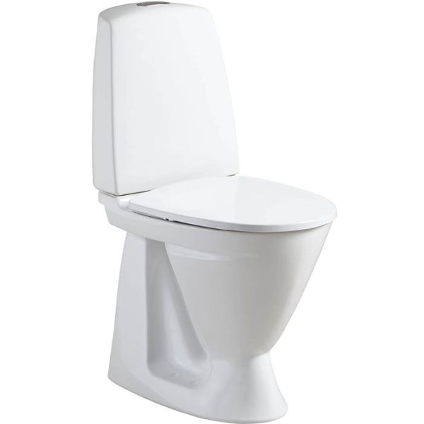 Toalettstol Ifö Sign 68610631100010 hög, med hårdsits soft-close, för limnin 