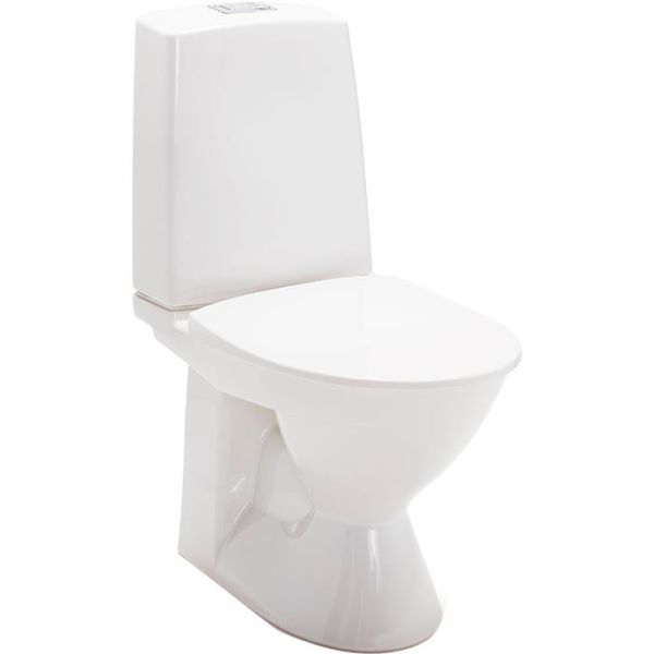 Toalettstol IDO Glow Rimfree 3726001201 med mjuksits 