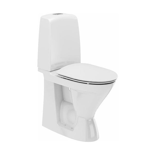 Toilet Ifö Spira 626109311 høj, med hårdt sæde soft-close 