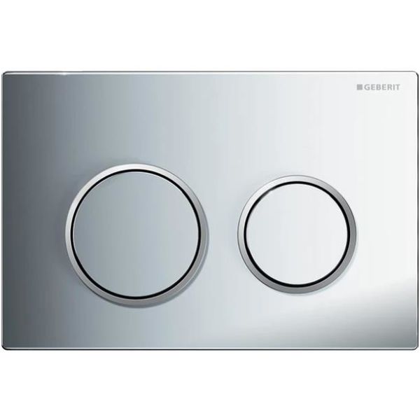 Betjeningsplade Geberit Omega 20 dobbelt flush Mat krom