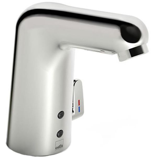 Tvättställsblandare Oras Medipro 5551F beröringsfri, batteridrift, Bluetooth 
