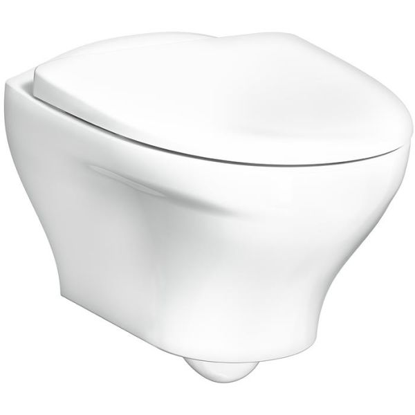 Toalettstol Gustavsberg Estetic 8330 hvit 