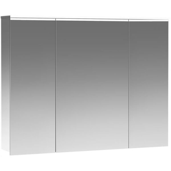 Spejlskab Ifö Option High 230 V, med integreret belysning 90 cm
