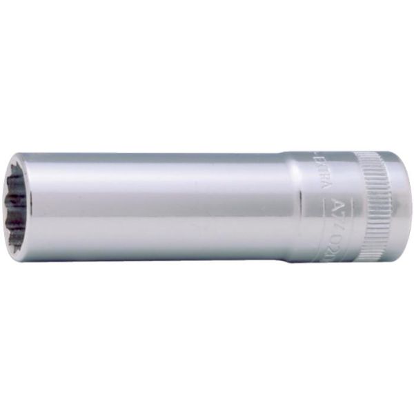 Tolvkantpipe Bahco A7402DM-18 3/8", lang modell 18 mm