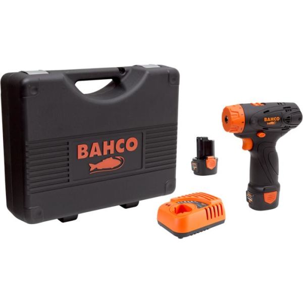 Skruemaskine Bahco BCL31SD1K1 med batteri og oplader 
