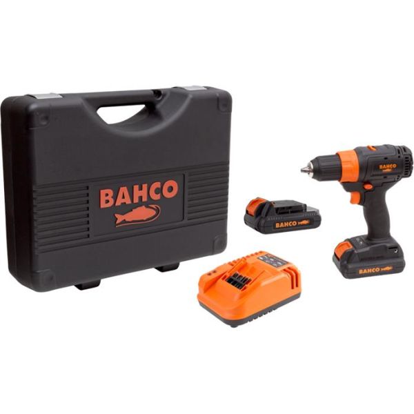Bormaskin Bahco BCL33D1K1 med batteri og lader 