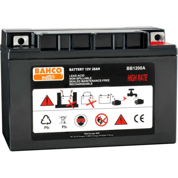 Backup batteri Bahco BB1200A 12 V, til starthjælp 