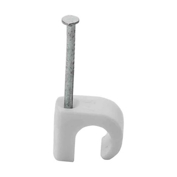 Trådholder Gelia 050000623 3-5 mm, rund, hvid, pakke med 20 