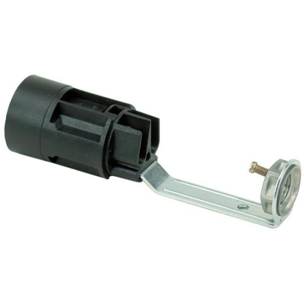 Indehaveren Gelia 100001038 til imiteret lys, E14, sort 