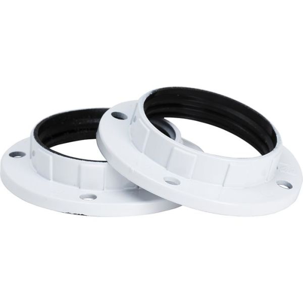 Skærmring Gelia 4079790322 Pakke E14, hvid, 2 