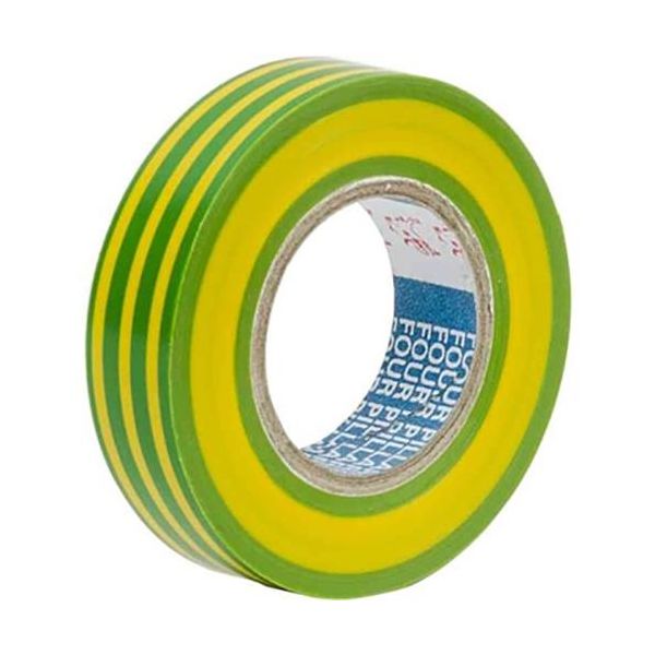 Merketeip Gelia 050000617 10 m x 15 mm Gul/grønn