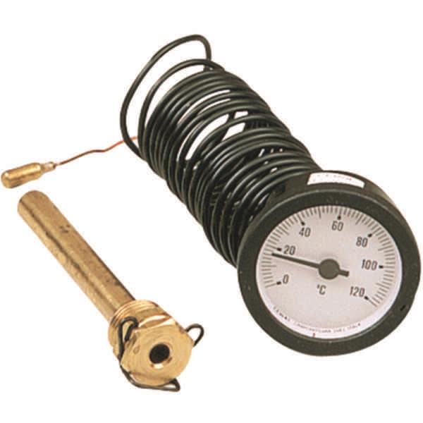 Termometer Baxi Perifal kapillærledning, for innbygging 
